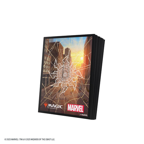 Magic the Gathering: Marvel's Spider-Man Premium Art Sleeves: Spider-Man Plains