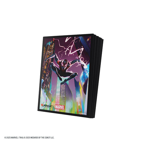 Magic the Gathering: Marvel's Spider-Man Premium Art Sleeves: Spider-Man Miles Morales