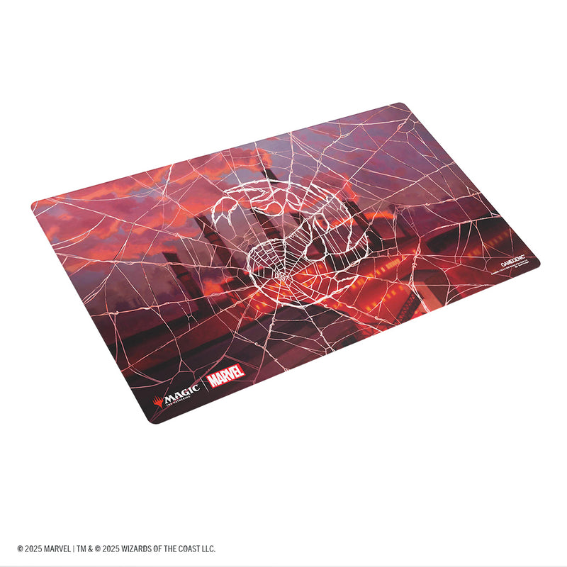 Magic the Gathering: Marvel's Spider-Man Shiny Playmat: Spider-Man Mountain