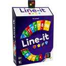 The box shows the game's distinctive multi-colored cards with numbers and suit symbols in red, green, blue, and yellow against a vibrant purple background. 