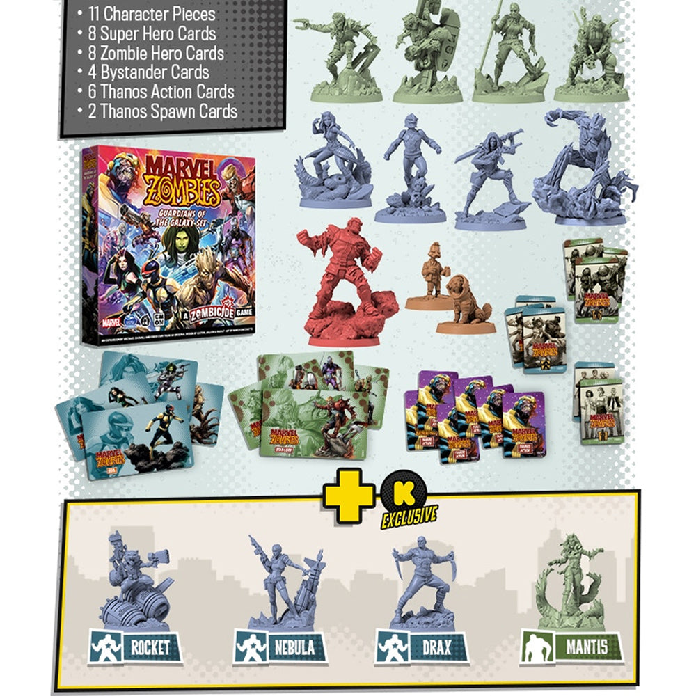 Marvel Zombies: Guardians of the Galaxy Set Marvel Zombies: Guardians of the Galaxy Set