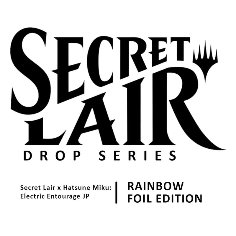 Magic the Gathering: Secret Lair x Hatsune Miku: Electric Entourage - Rainbow Foil Edition (Japanese)