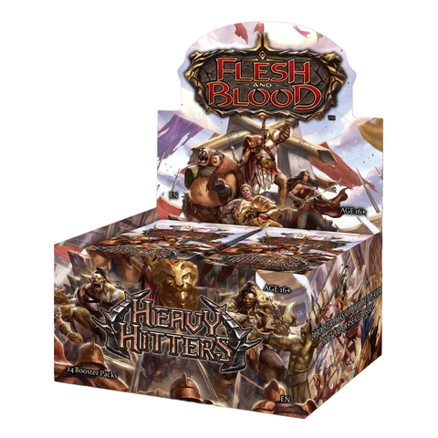 Flesh and Blood TCG: Heavy Hitters: Booster Display