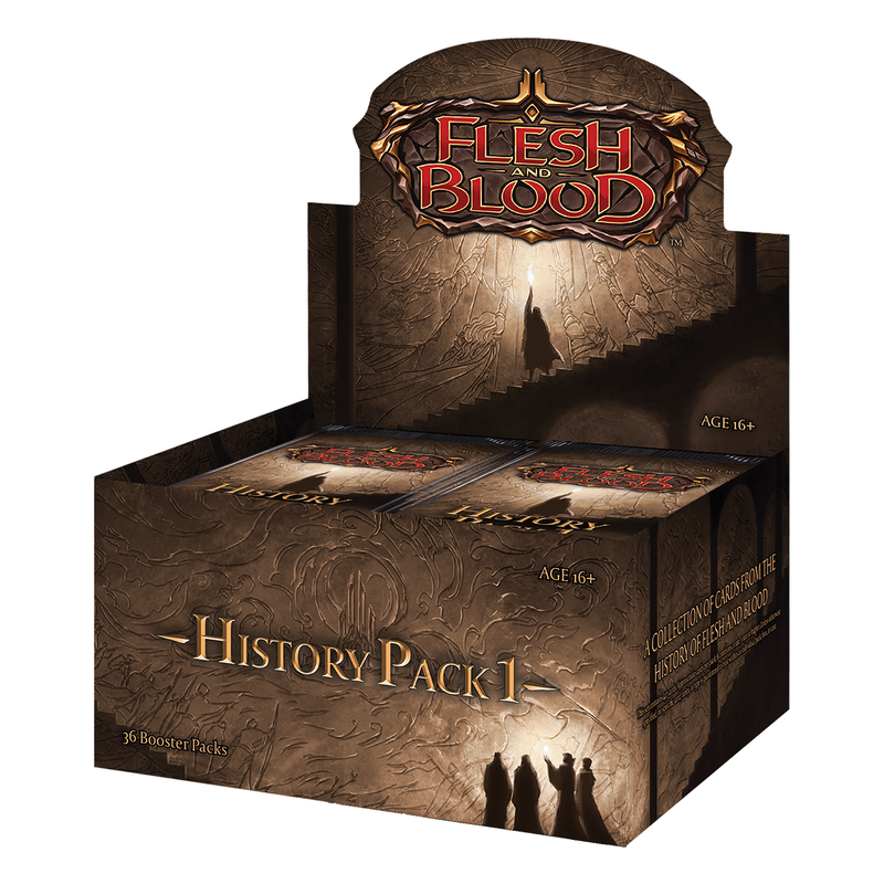 Flesh and Blood TCG: History Pack 1 Booster Display