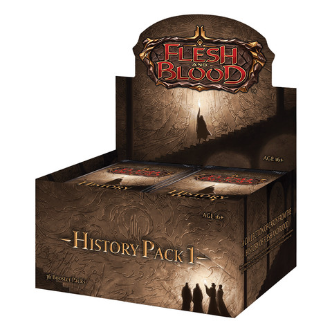 Flesh and Blood TCG: History Pack 1 Booster Display
