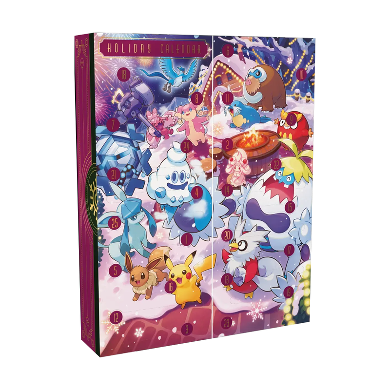 pokemon cards calendar Opening the 2025 Pokmon Holiday Calendar #pokemoncards