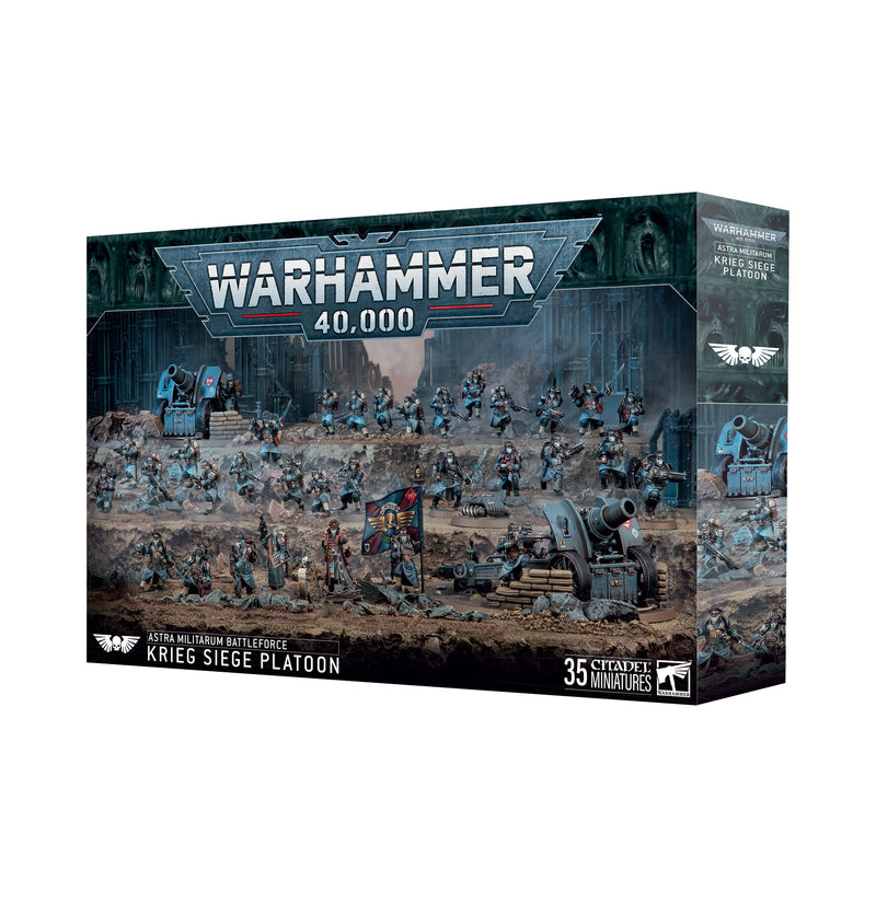 Warhammer 40000: Astra Militarum: Krieg Siege Platoon