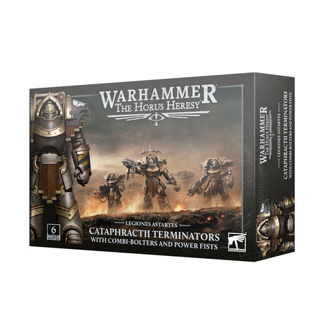 Warhammer Horus Heresy: Legiones Astartes: Cataphractii Terminators with Combi-Bolters & Power Fists
