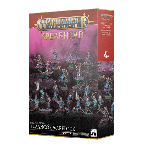Warhammer Age of Sigmar: Spearhead: Disciples of Tzeentch: Tzaangor Warflock