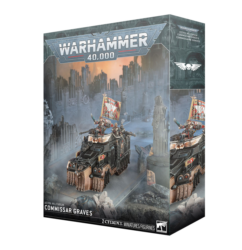 Warhammer 40000: Astra Militarum: Commissar Graves