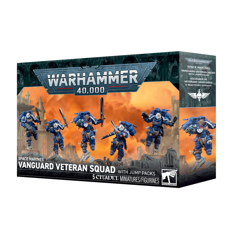 Warhammer 40000: Space Marines: Vanguard Squad with Jump Packs