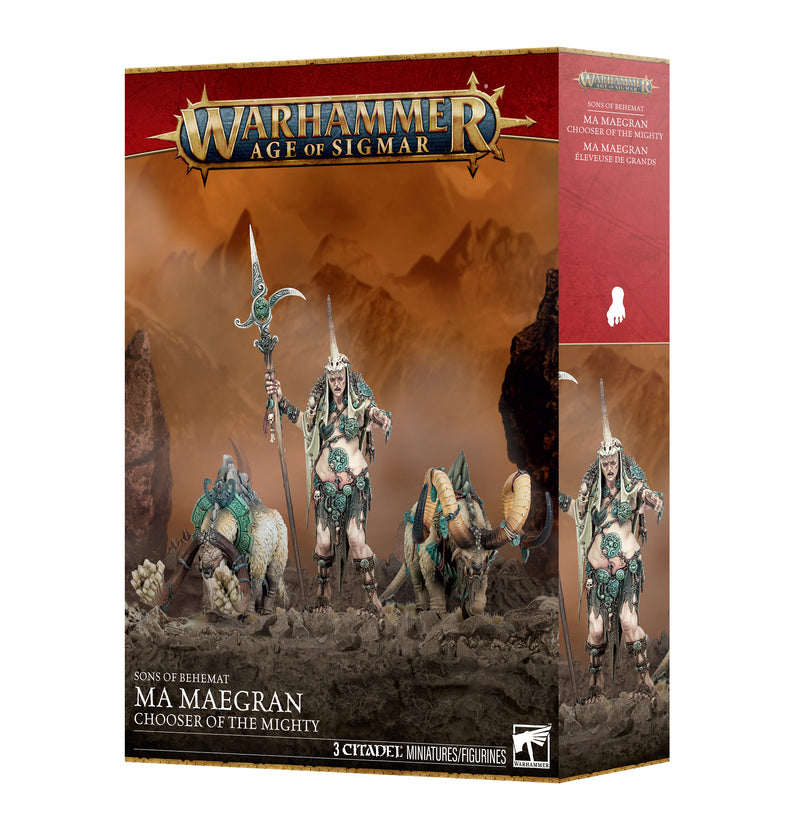 Age of Sigmar: Sons of Behemat: Ma Maegran Chooser of the Mighty