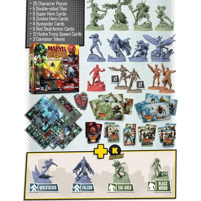 Marvel Zombies: Hydra Resurrection Kickstarter Version Marvel Zombies: Hydra Resurrection Kickstarter Version