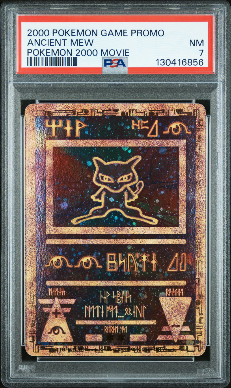PSA NM 7 Ancient Mew [Game Movie] - 130416856