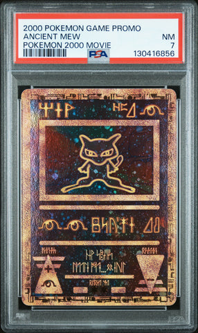 PSA NM 7 Ancient Mew [Game Movie] - 130416856