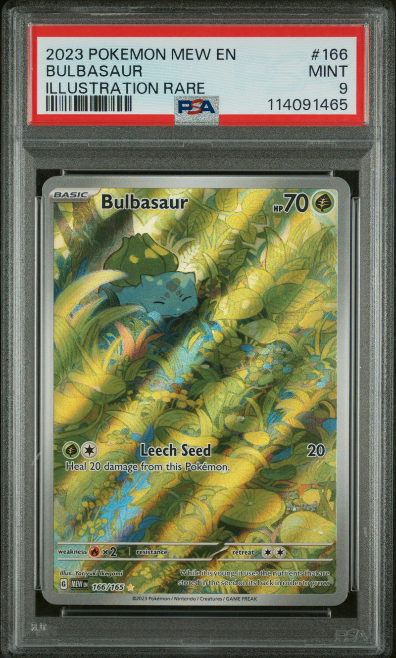 PSA MINT 9 Bulbasaur(166/165) [Mew En-151] - 114091465