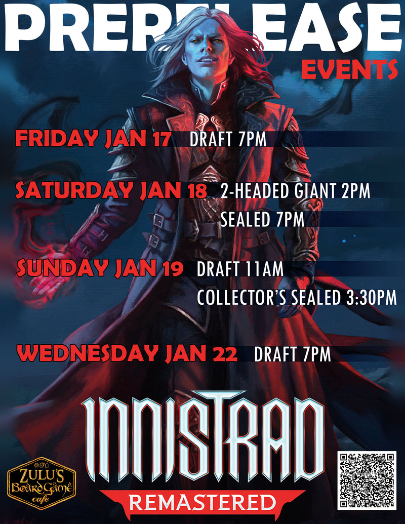 MTG Innistrad Remastered Prerelease events