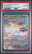 PSA GEM MT 10 Leafeon Ex(006/131) [Pre En-Prismatic Evolutions] - 129699077