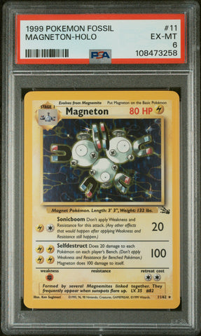 PSA EX-MT 6 Magneton-Holo(11/62) [Fossil] - 108473258