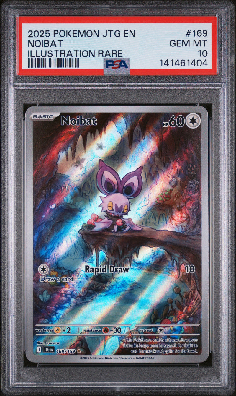 PSA GEM MT 10 Noibat (169/159) [Jtg En-Journey Together] - 141461404