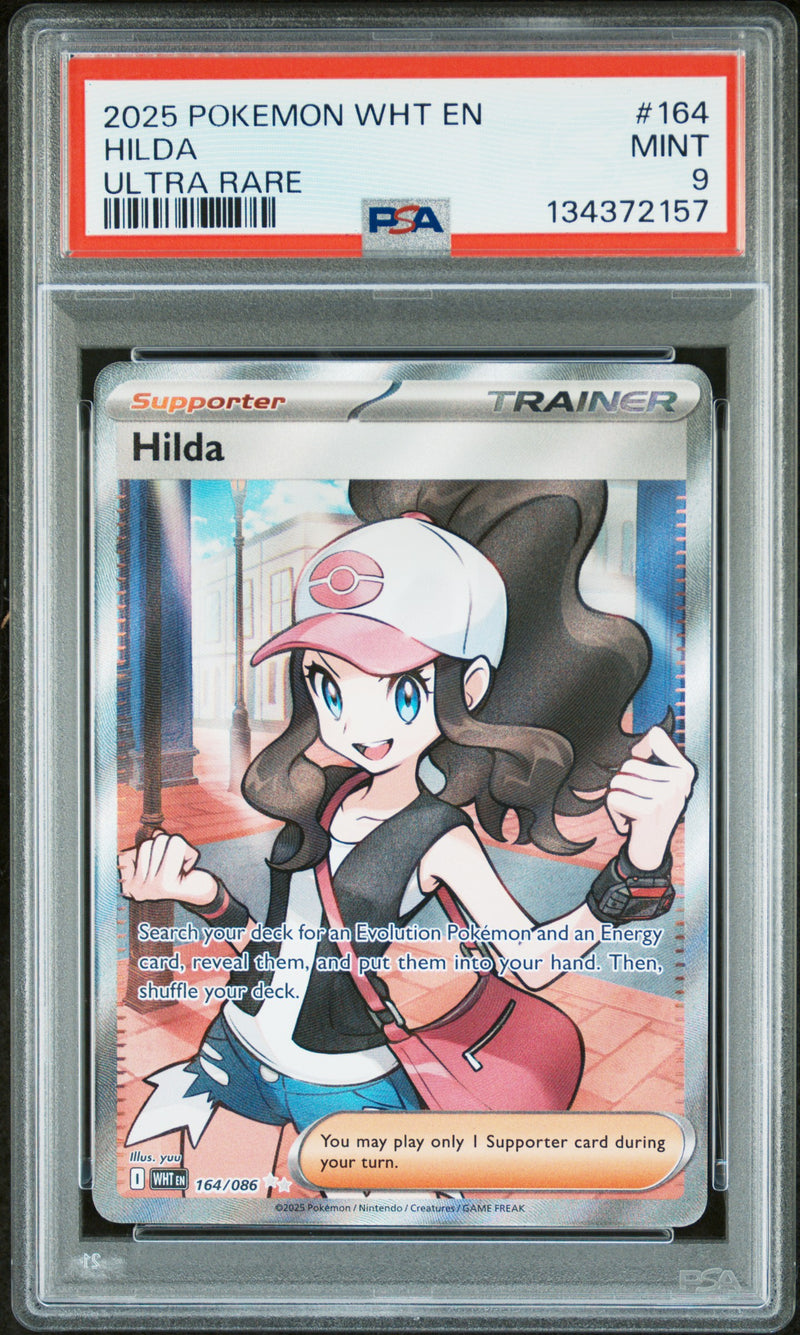 PSA MINT 9 Hilda(164/086) [Wht En-White Flare] - 134372157