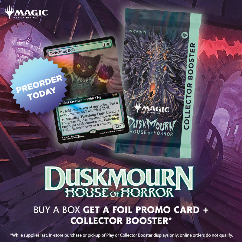 Duskmourn MTG Prerelease events