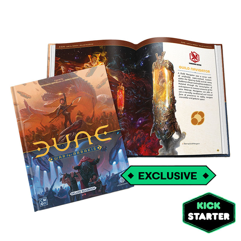 Dune: War for Arrakis: Deluxe Rulebook Dune: War for Arrakis: Deluxe Rulebook