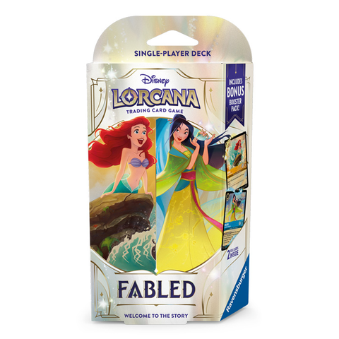 Lorcana TCG: Fabled: Starter Deck - Amber & Sapphire (Ding & Dent)