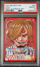 PSA GEM MT 10 Sanji [Japanese Prb01-Premium Booster -The Best-] - 99387594