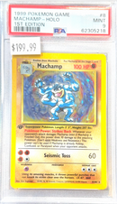 PSA MINT 9 Machamp-Holo (8/102) [Game] - 62305218