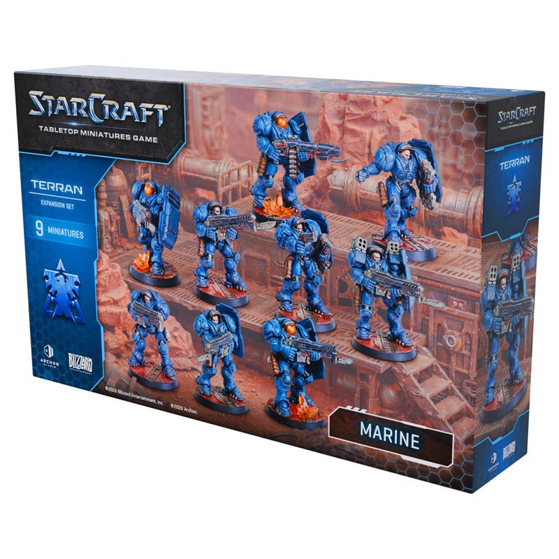 StarCraft The Miniatures Game: Terran: Marine Expansion Set