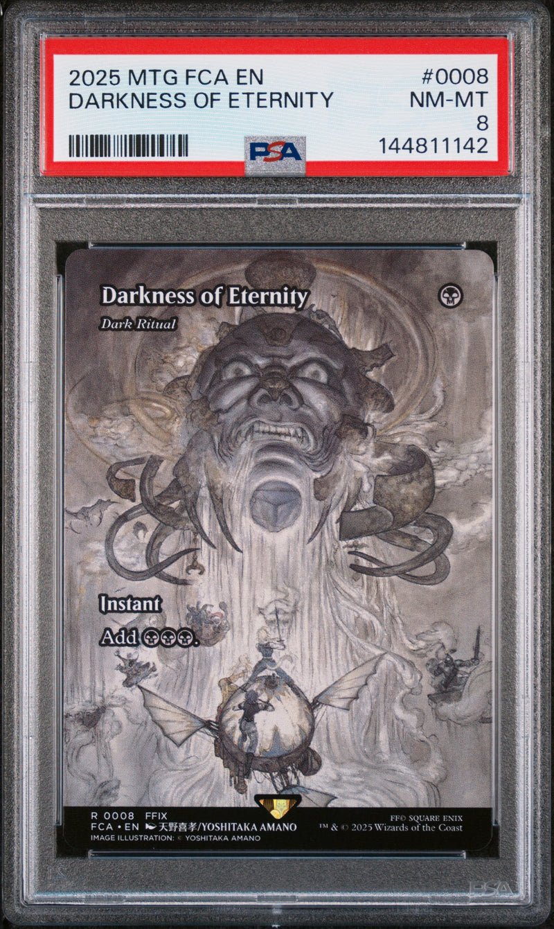 PSA NM-MT 8 Darkness Of Eternity[Magic The Gathering Final Fantasy Through The Ages] - 144811142