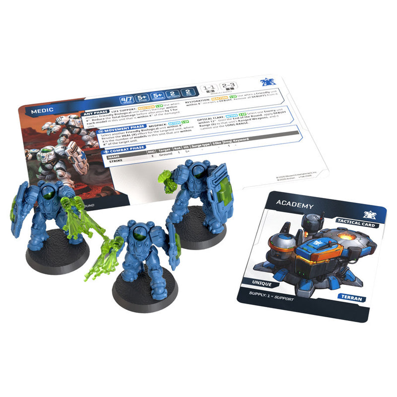 StarCraft The Miniatures Game: Terran: Medic Expansion Set
