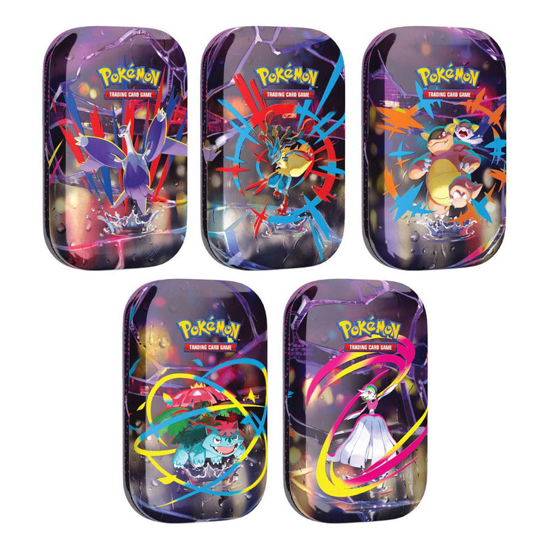 Pokmon TCG: Mega Evolution: Mini Tins (Display) Pokmon TCG: Mega Evolution: Mini Tins (Display)