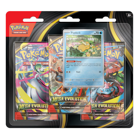 Pokémon TCG: Mega Evolution: Three-Booster Blister