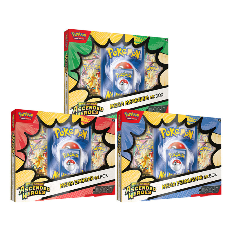 box of pokemon ex cards Pokémon TCG: Ascended Heroes: Ex Boxes