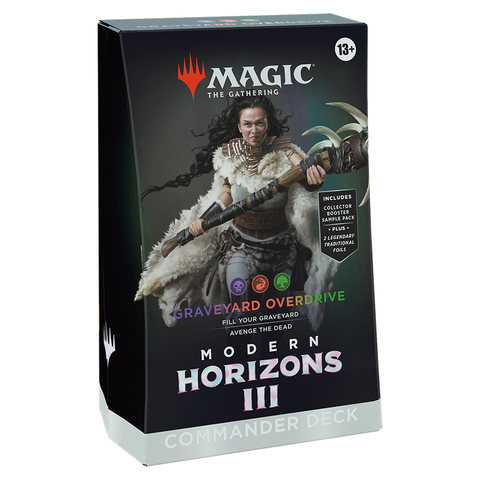 Magic The Gathering: Modern Horizons 3: Commander Decks - Graveyard Overdrive (Ding & Dent)