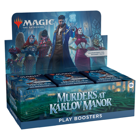 Magic The Gathering: Murders at Karlov Manor: Play Booster Display