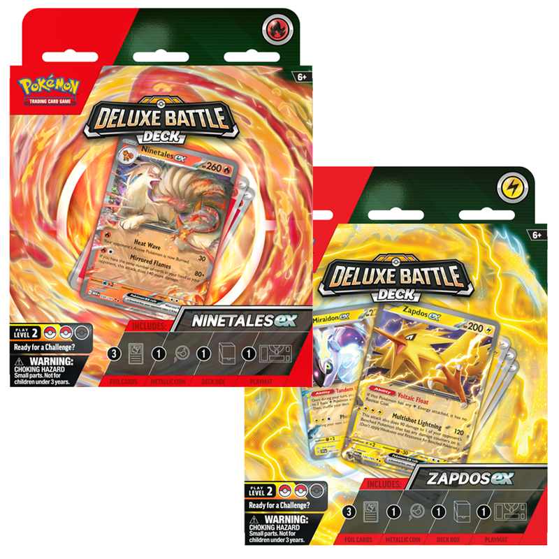 Pokémon TCG: Deluxe Battle Decks: Ninetales ex and Zapdos ex