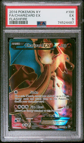 PSA EX 5 Charizard EX (100/106) [XY: Flashfire] - 74524487