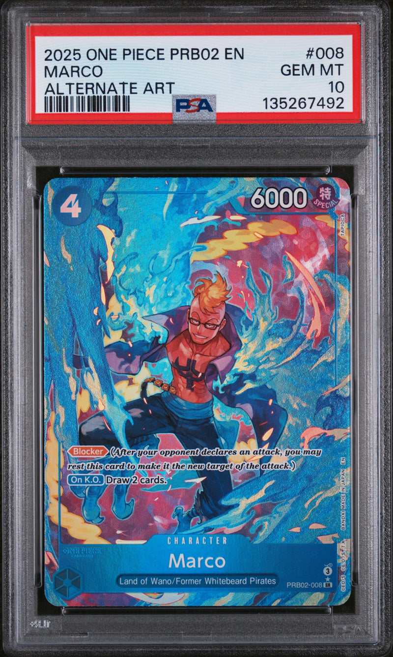 PSA GEM MT 10 Marco [Prb02-Premium Booster -The Best- Vol.2] - 135267492