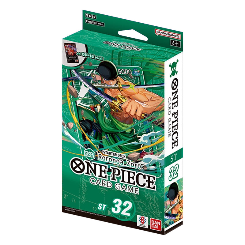 One Piece TCG: Starter Deck: Roronoa Zoro (ST-32)