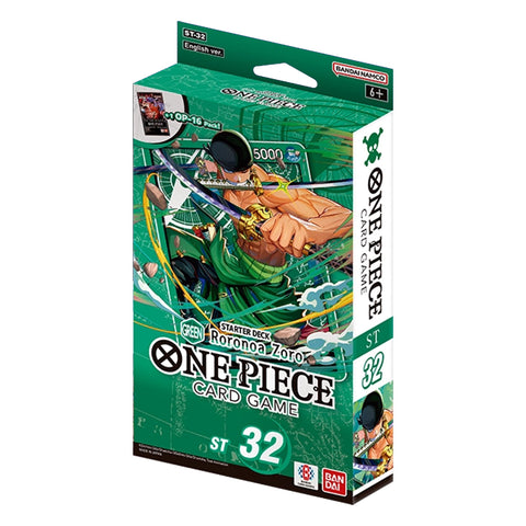 One Piece TCG: Starter Deck: Roronoa Zoro (ST-32)