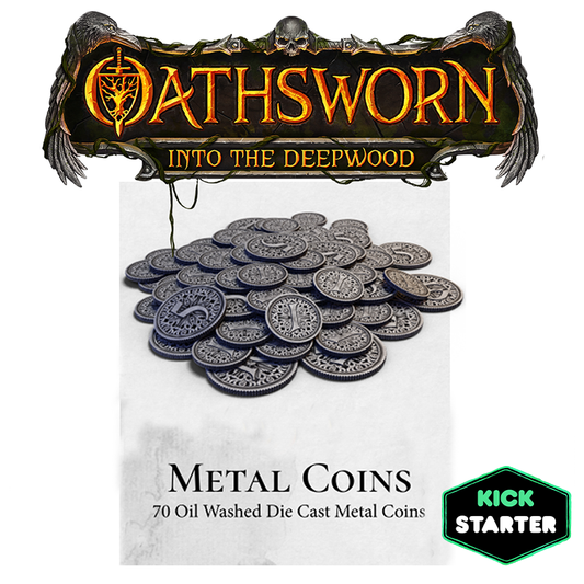 Oathsworn: Into the Deepwood 2nd Print: Metal Coins