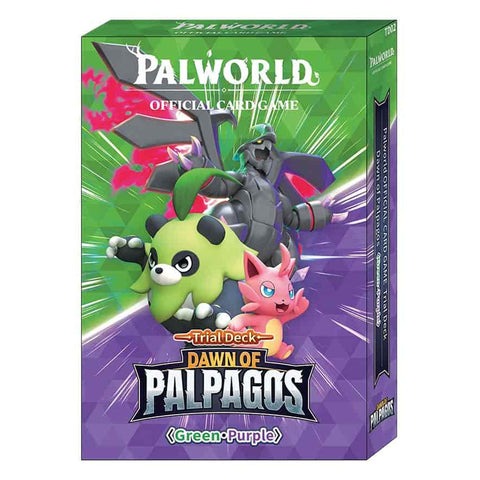 Palworld TCG: Dawn of Palpagos: Trial Deck: Green-Purple
