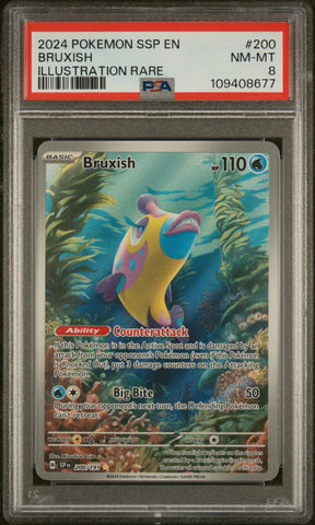 PSA NM-MT 8 Bruxish (200/191) [Ssp En-Surging Sparks] - 109408677