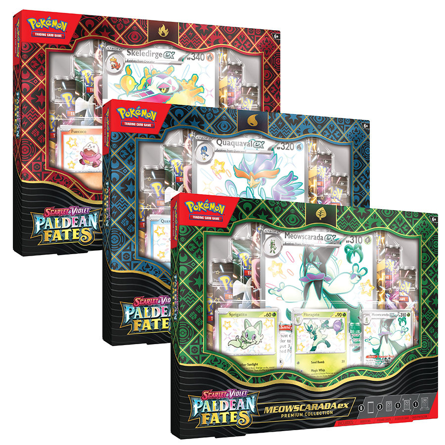 Pokmon TCG: Paldean Fates: ex Premium Collection Pokmon TCG: Paldean Fates: ex Premium Collection