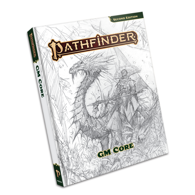 Pathfinder 2E: Gamemaster Core: Sketch Cover