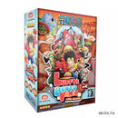 Box of 'Luffy's Bento Panic' game featuring characters from One Piece on a white background