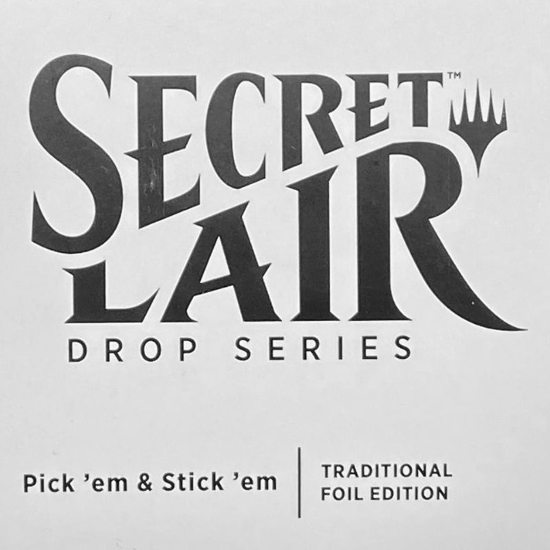 Magic the Gathering: Secret Lair: Pick 'em & Stick 'em - Traditional Foil